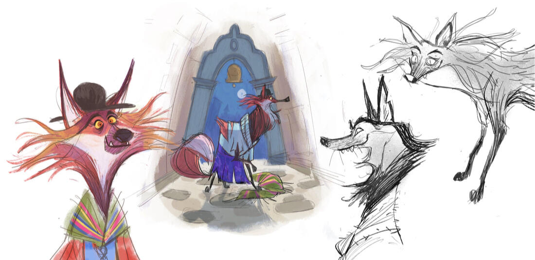 Peruvian Werewolf Character